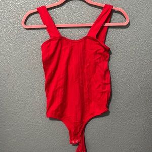 Red Body Suit